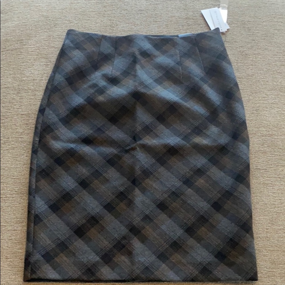 COPY - Plaid pencil skirt